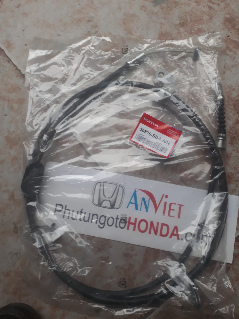 Day cap phanh tay honda civic